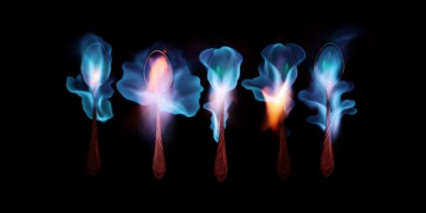 Photograph Floriana Barbu Burning Magic Potion on One Eyeland